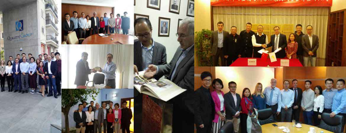QUALITY GROUP STRENGTHENS BUSINESS RELATIONSHIP WITH CHINESE ASSOCIATION